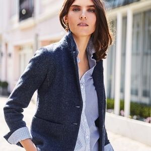 Boden Kate Double Faced Blazer - Charcoal - 6R